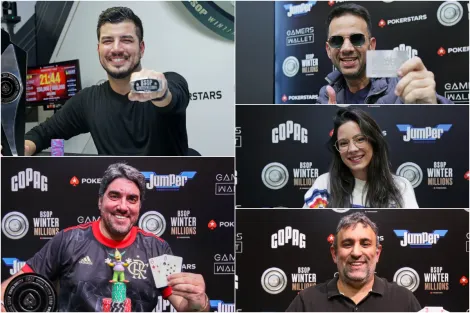 ME, High Rollers, Start-Up... Cariocas fazem a festa no BSOP Winter Millions