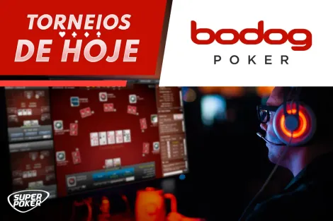 Torneios de Hoje: SMPO agita domingo do Bodog com torneios de seis dígitos