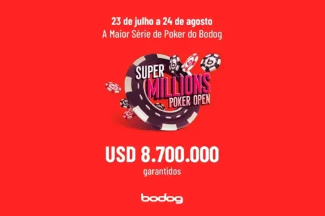 Super Million Poker Open segue agitando as mesas do Bodog; confira destaques