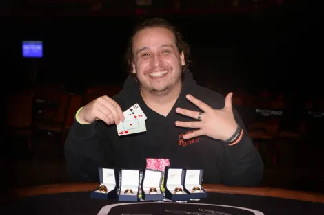 Norte-americano tem sequência insana com três títulos em dez dias na WSOP Circuit