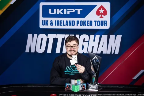 Adam Maxwell vence Main Event do UKIPT Nottingham e leva maior forra da carreira