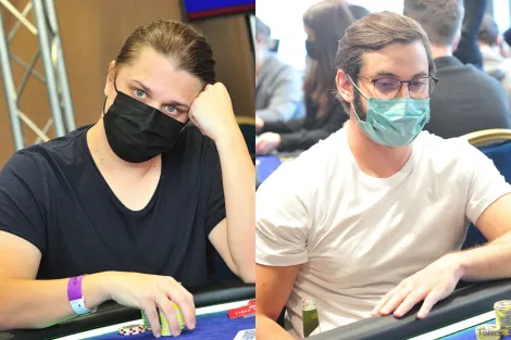 Pote de chip leader em bolha de US$ 24K: o embate entre Niklas Astedt e Pedro Garagnani