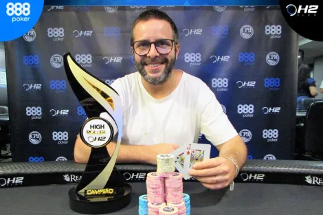 João Pimenta crava o Super High Roller 100K GTD do H2 Club São Paulo