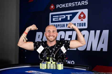 Francisco Benítez volta a dar show e crava € 25K em segundo título no EPT Barcelona