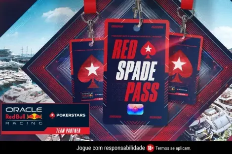 Red Spade Pass valerá pacote para o GP do Brasil em parceria do PokerStars com a Red Bull