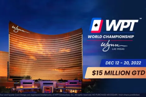 WPT World Championship no Wynn Las Vegas terá US$ 22 milhões garantidos