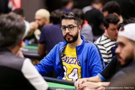 Eder Campana está na mesa final do Super MILLION$ High Rollers