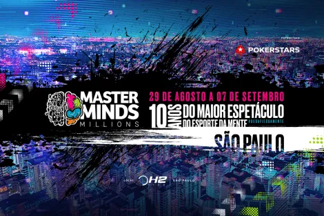 Com R$ 1,5 milhão garantido, MasterMinds divulga grade de poker e xadrez