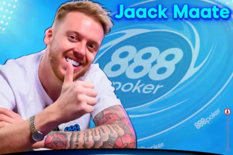 "Jaack Maate" é anunciado como novo embaixador cultural do 888poker