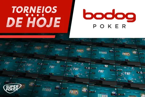 Torneios de Hoje: Super Duper HR PKO é destaque na terça-feira do Bodog