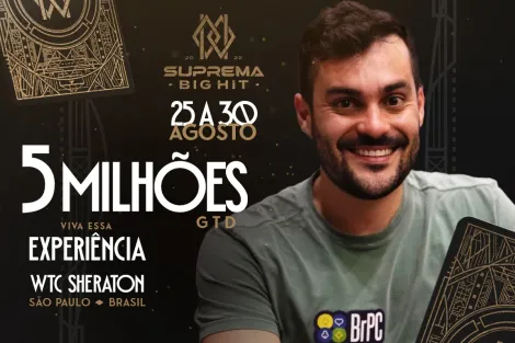 Mateus Zinhão avalia importância do Suprema Big Hit: "Necessário"