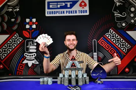 Streamer do PokerStars, Mason Pye conquista HORSE do EPT Barcelona em título emocionante