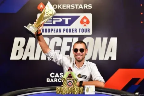 Rui Ferreira conquista High Roller do EPT Barcelona e leva sua maior forra live