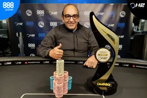 Emiliano Fradi vence o Super High Roller do H2 Club São Paulo