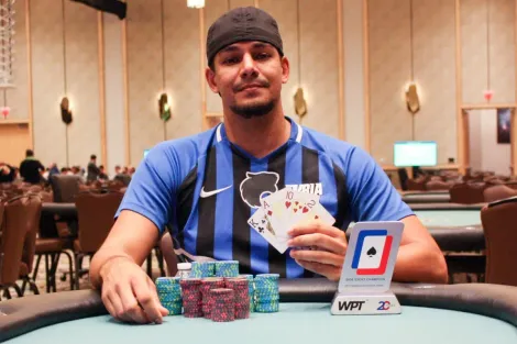 Vinny Monteiro volta a forrar nos EUA e vence Evento #2 do WPT Tampa