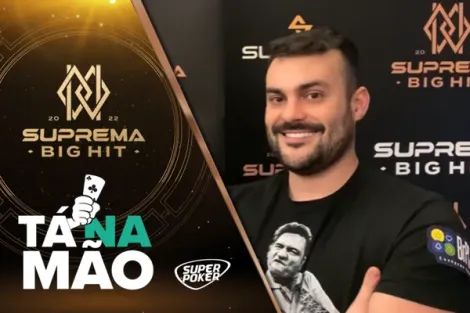 Tá na Mão: Mateus Zinhao explica blefe contra Fábio Freitas no Suprema Big Hit