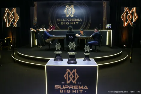 Campeão do Main Event do Suprema Big Hit levará mais de R$ 400 mil