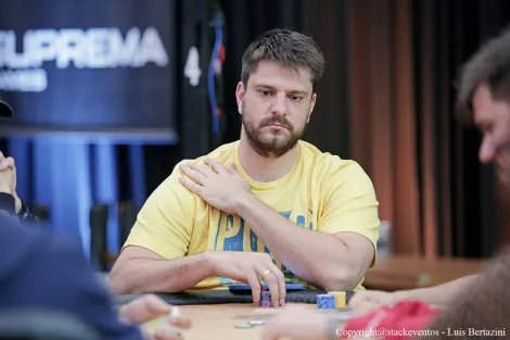 Overbet blefe absurdo: Luiz Duarte faz jogada surreal no Suprema Big Hit