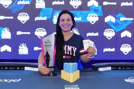 Giulianne Cursino é campeã do Ladies Only no NPS Pixbet Natal