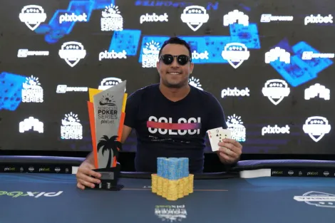 André Ferraz repete Campina Grande e é campeão do Main Event do NPS Pixbet Natal