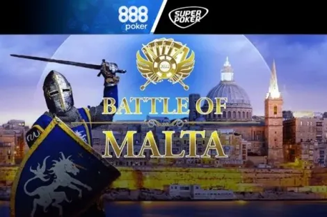 888poker patrocinará Battle of Malta com Main Event de €1 milhão garantido