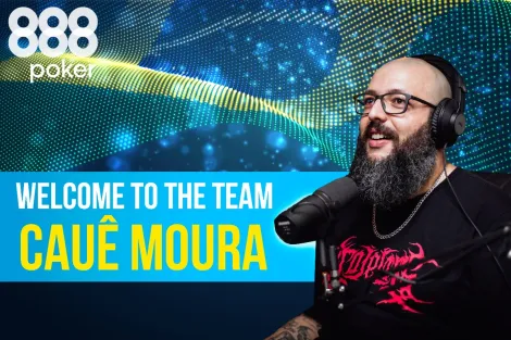 Cauê Moura é anunciado como embaixador cultural do 888poker