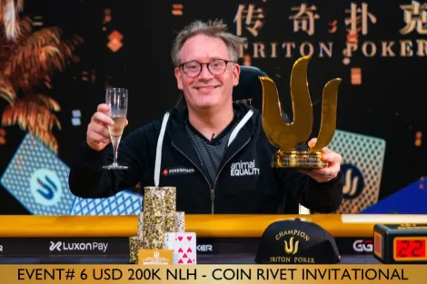 Sam Grafton vence Coin Rivet Invitational da Triton SHR Chipre e leva US$ 5,5 milhões