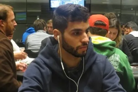 Amauri Gulchinski lidera mesa final do Sunday Million do WCOOP