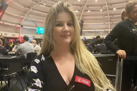 Luana Stadykoski está na decisão do Mundial Feminino do WCOOP