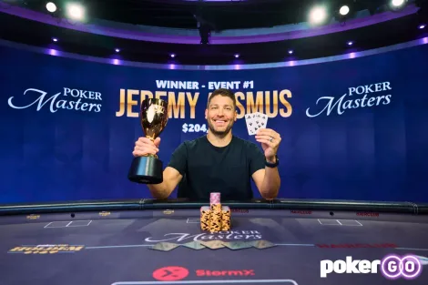 Em grande fase, Jeremy Ausmus vence Evento #1 do Poker Masters