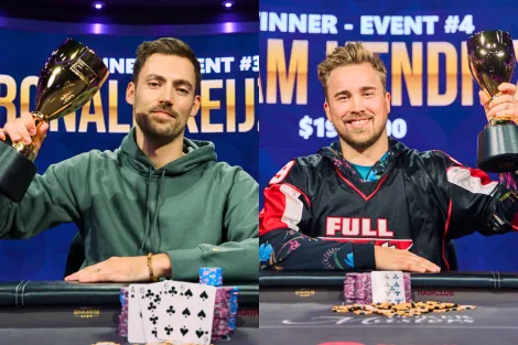 Ronald Keijzer e Adam Hendrix entram para lista de campeões do Poker Masters 2022