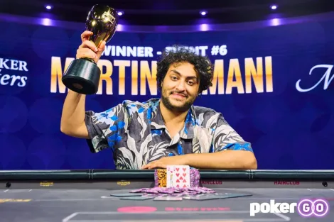 Martin Zamani é campeão do Evento #6 em primeiro título do Poker Masters