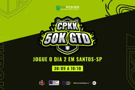 KKPoker anuncia seu primeiro torneio ao vivo com R$ 50 mil garantidos