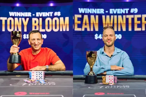 Tony Bloom e Sean Winter faturam títulos no Poker Masters 2022; confira