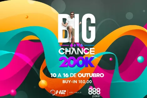 H2 Club SP realizará The Big Chance 200K de 10 a 16 de outubro