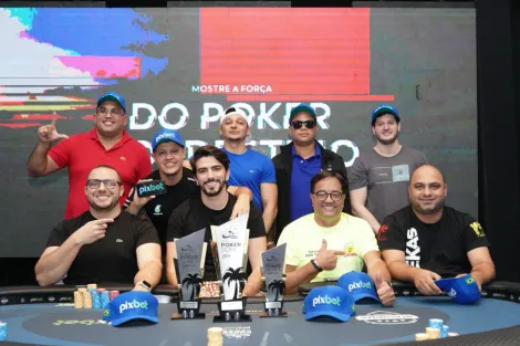 Jeferson Monteiro lidera mesa final do High Roller do NPS Pixbet Salvador