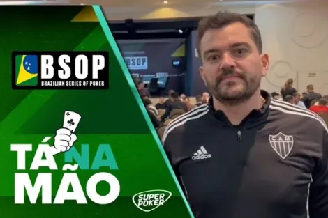 Tá na Mão: Rafael Caiaffa aproveita tell para extrair fichas no BSOP Gramado