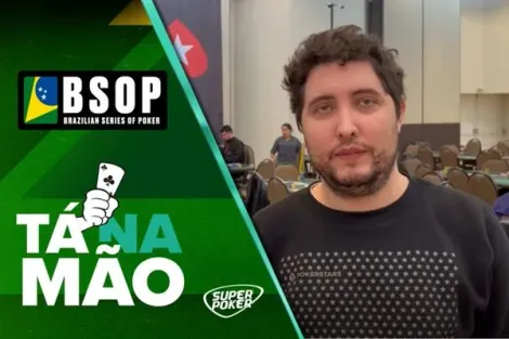 Tá na Mão: Rafael Pandolfo extrai o máximo com overbet absurda no BSOP Gramado