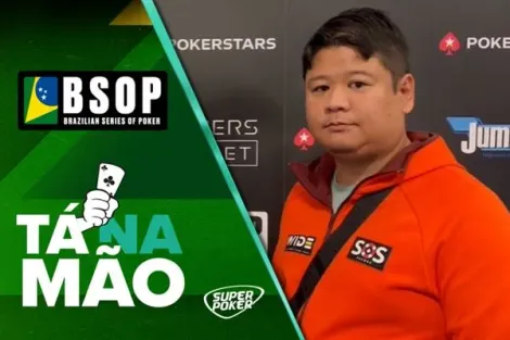 Tá na Mão: Thiago Tsukamoto induz blefe do adversário no BSOP Gramado