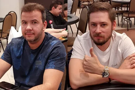 Cooler surreal com straight flush choca no High Rollers do BSOP Gramado