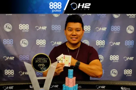 Fabio Murakami leva a melhor no High Roller do H2 Club São Paulo