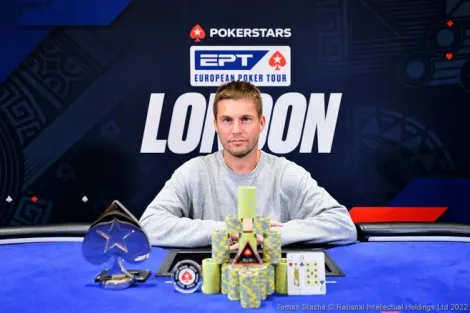 Byron Kaverman bate FT estrelada e crava Single-Day High Roller I do EPT Londres