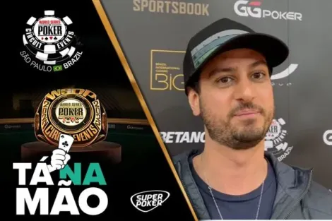 Tá na Mão: Marcello Giordano cogita fold de KK pré-flip na WSOP Brazil