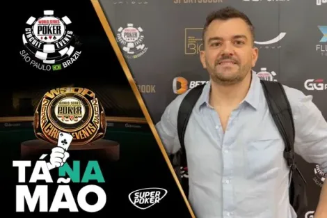 Tá na Mão: Rafael Caiaffa tem decisão complicada com AA na WSOP Brazil