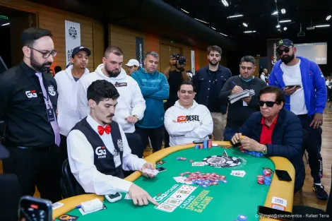 Pedro Padilha cai com JJ e é o bolha do Super High Roller da WSOP Brazil