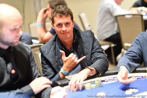 Bruno Volkmann está na decisão do Super High Roller do EPT Londres