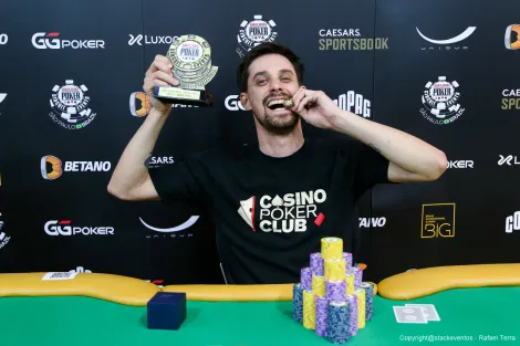 Após HU emocionante, Franco Vizzotto crava Brazilian Storm na WSOP Brazil