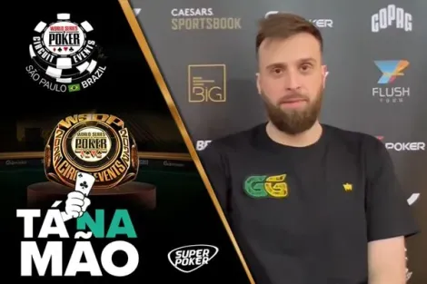 Tá na Mão: Daniel Almeida explica mão na bolha do SHR da WSOP Brazil