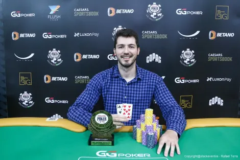 Carlos Ribeiro supera Daniel Porter no HU e crava Big Stack KO da WSOP Brazil