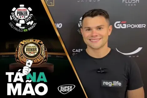 Tá na Mão: Gustavo Mastelotto revela “confusão” com time bank na WSOP Brazil